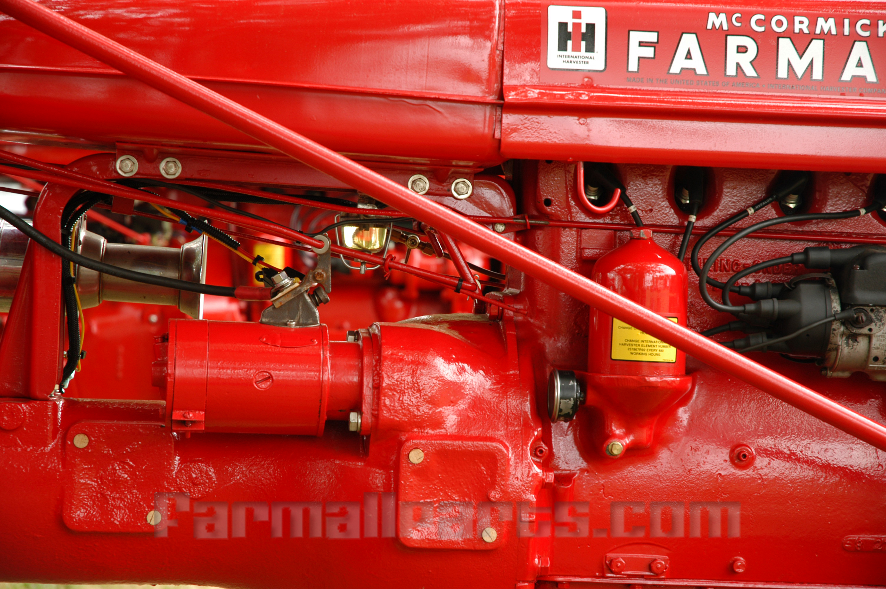 International Harvester Farmall Farmall A with Stater