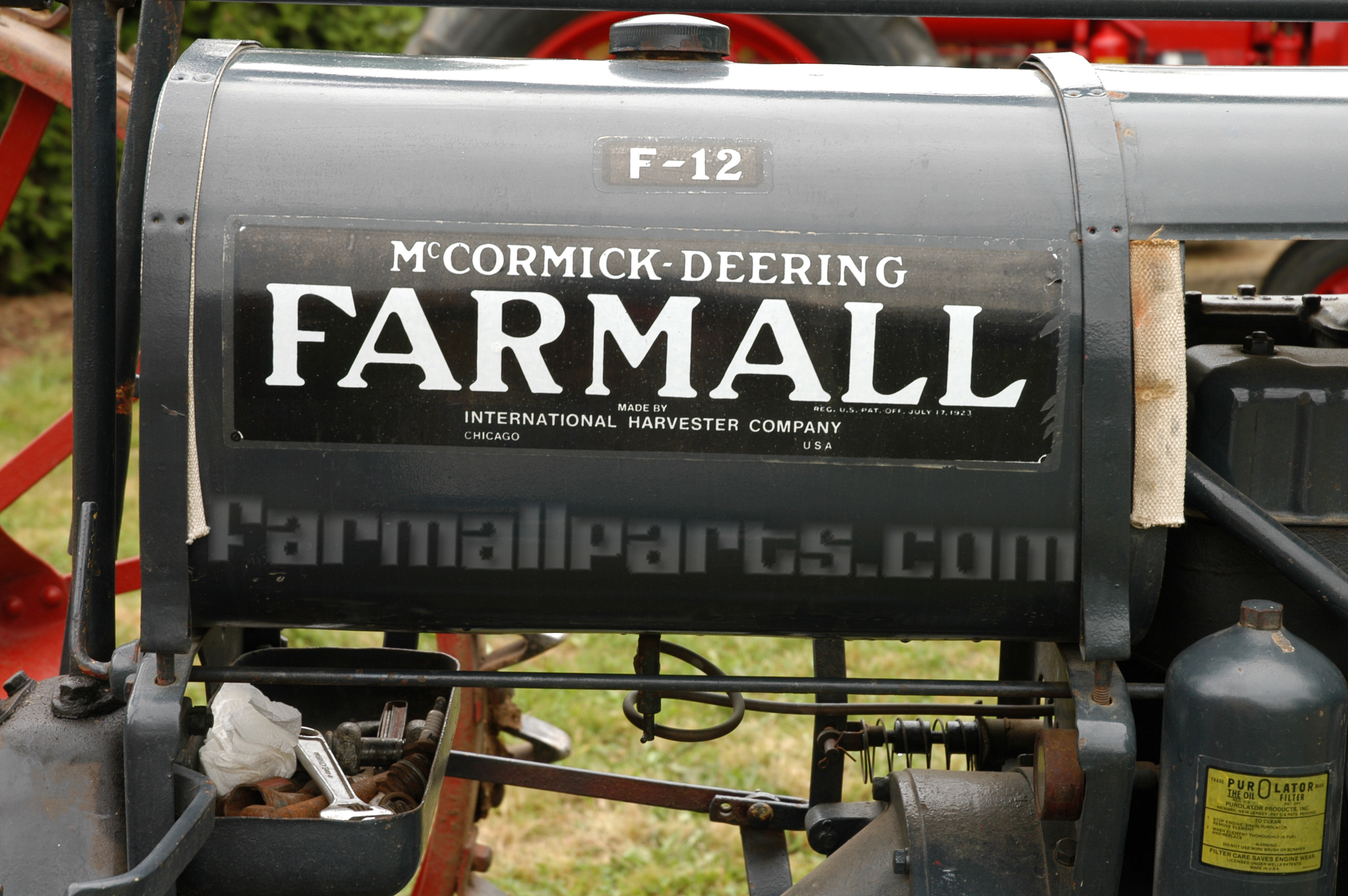 International Harvester Farmall Farmall F-12 Tank