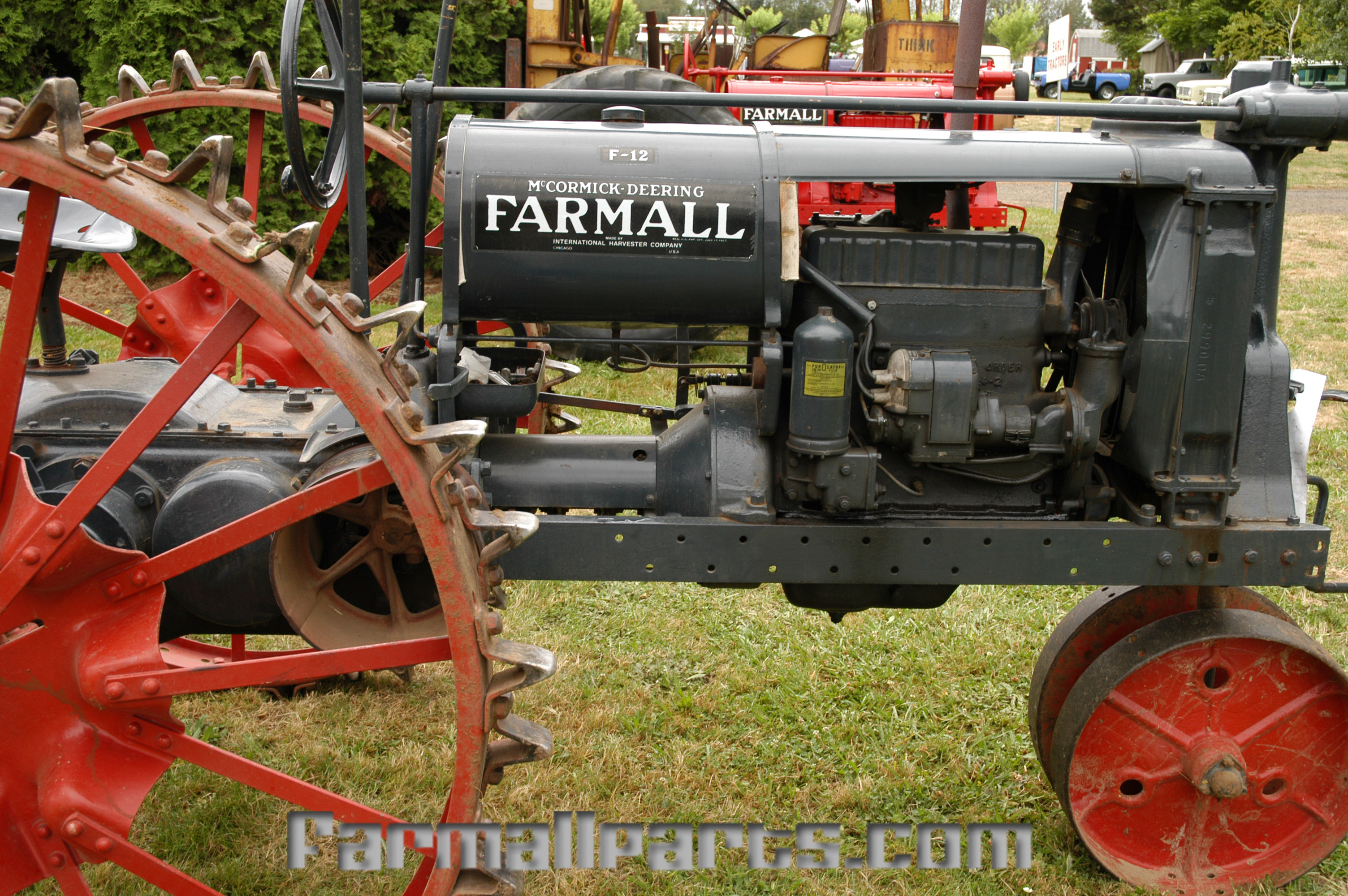 International Harvester Farmall McCormick-Deering Farmall F-12  with Steel Wheels