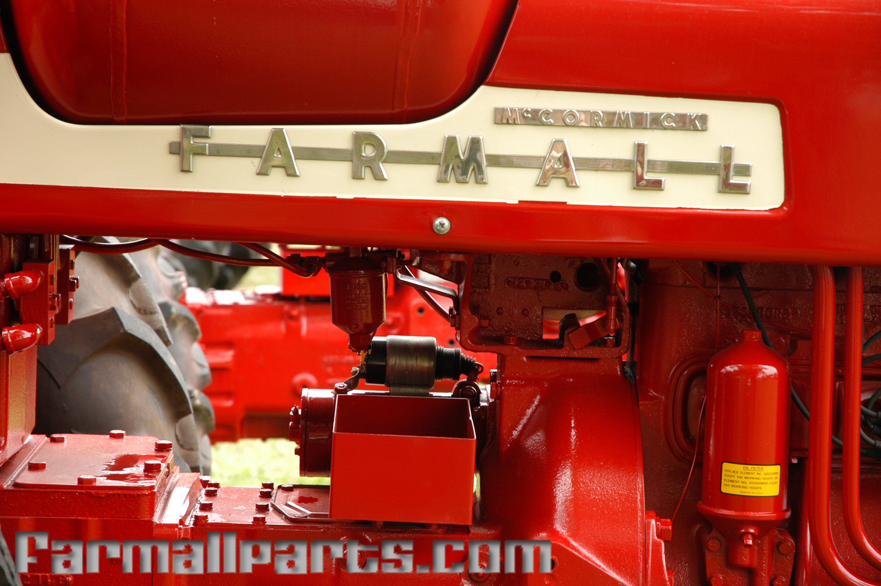 International Harvester Farmall Restored McCormick Farmall 350 Propane