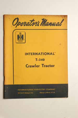 international harvester tractor 3444 manual