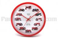 International Dial Clock This clock has all major IH tractor models form 1923 to 1967.
10\ diameter
Durable plastic frame and lens
- Contains an accurate U.S. made quartz clock movement
- Requires 1 AA battery