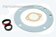 This kit has the two seals and the  two gaskets needed to fix a leaking steering housing on a Cub. 