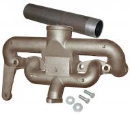 MANIFOLD W/ EXHAUST PIPE --- IMPORTED --- International Applications: F20, T20 CRAWLER GAS --- Replacement Part #: IH: F122L