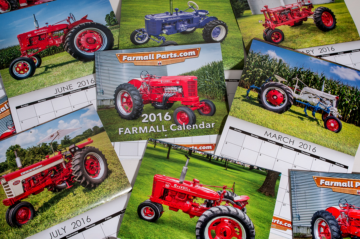 2016 Farmall Calendar All New, Original, Beautiful, Color Photography