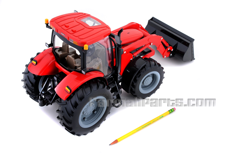 Toy Tractor with Loader 1/16th Scale, With Lights and Sound - Decals ...