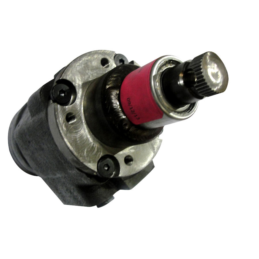 International Harvester Steering Motor This unit has 5 hydraulic lines and 3 mounting studs on the bottom of valve.