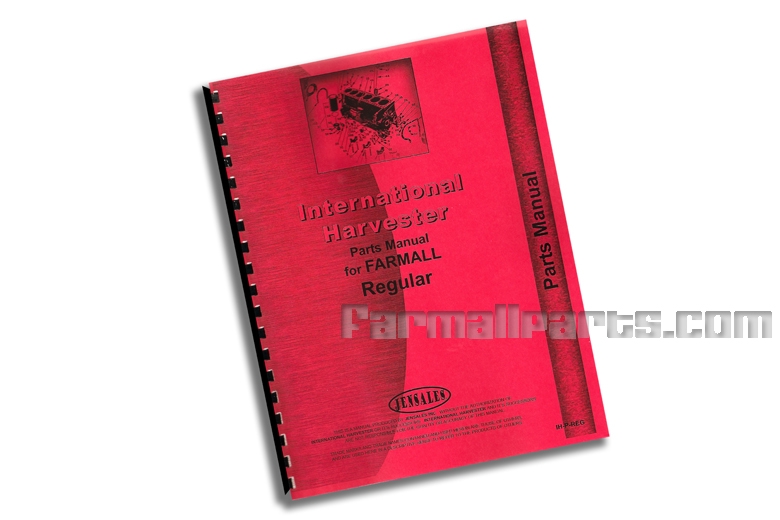 Parts Manual IH Farmall Regular