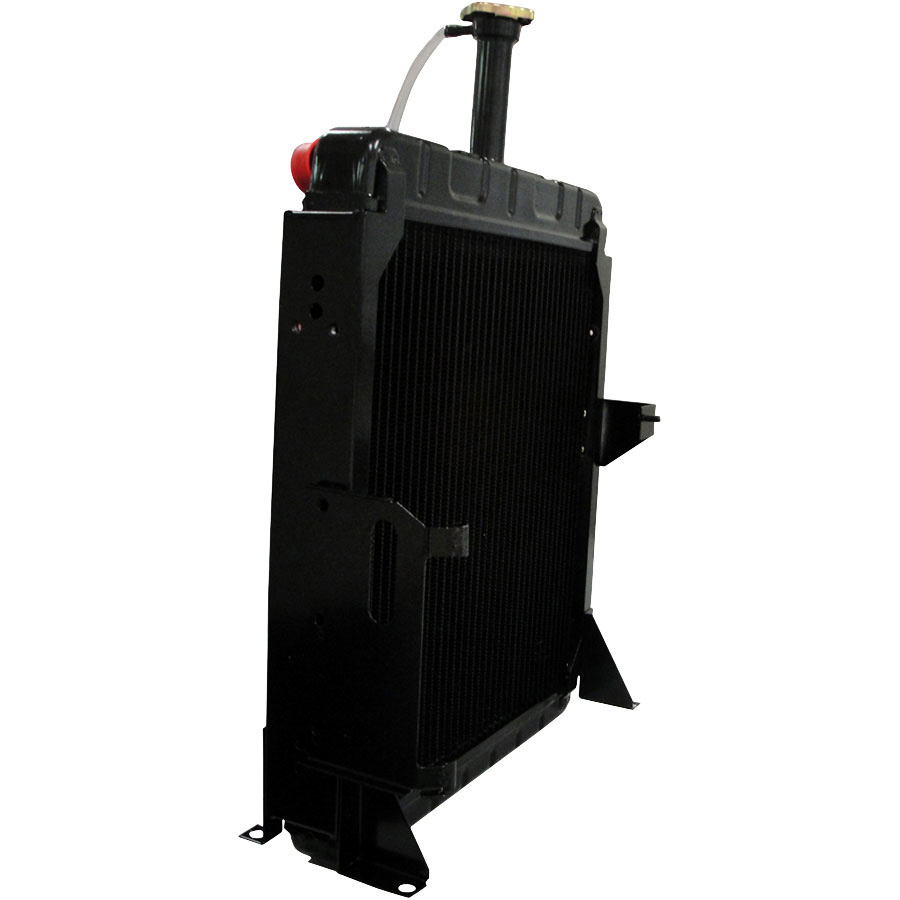 International Harvester Radiator For units without air-conditioning and without cab. Core Size: 17.50