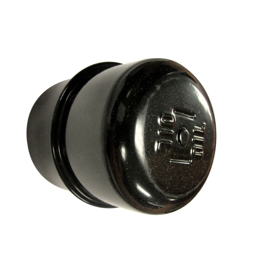 International Harvester Cap Oil fill breather cap with clip and copper filter element. 