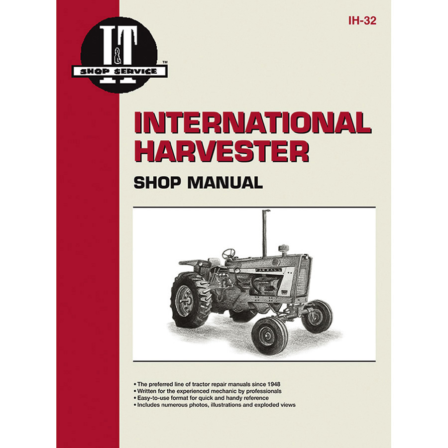 International Harvester Service Manual 104 pages. Does not include wiring diagrams.