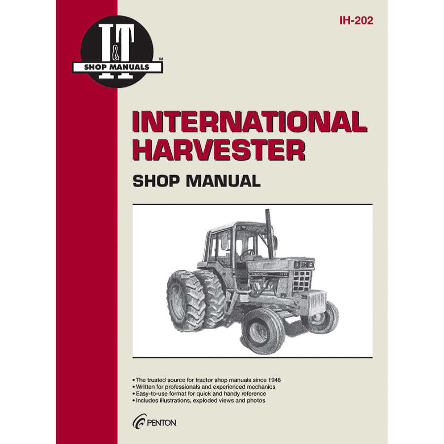 International Harvester Service Manual 304 pages. Does not include wiring diagrams.