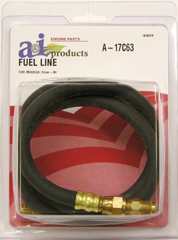 Flexible Fuel Line For IH 460, 560, 706, 806.
