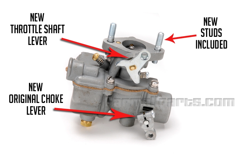 Aramox Carburetor Metal Carburetor Gasket Fit for IH Farmall Tractor Cub LowBoy Cub 251234R92 251234R91