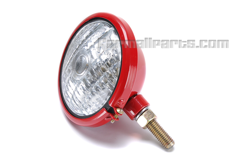 12 VOLT work light - Glossy red  headlight