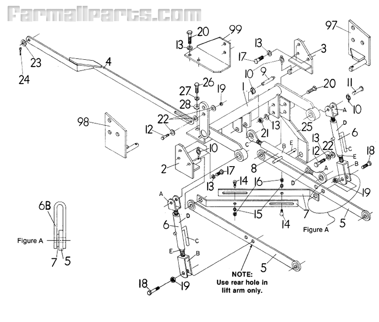 thumbnail image 2 of Hydraulic Pump Fits Case IH 704330R95 424, 434, 444, B275, B414, 354, 364, 374 2 of 9