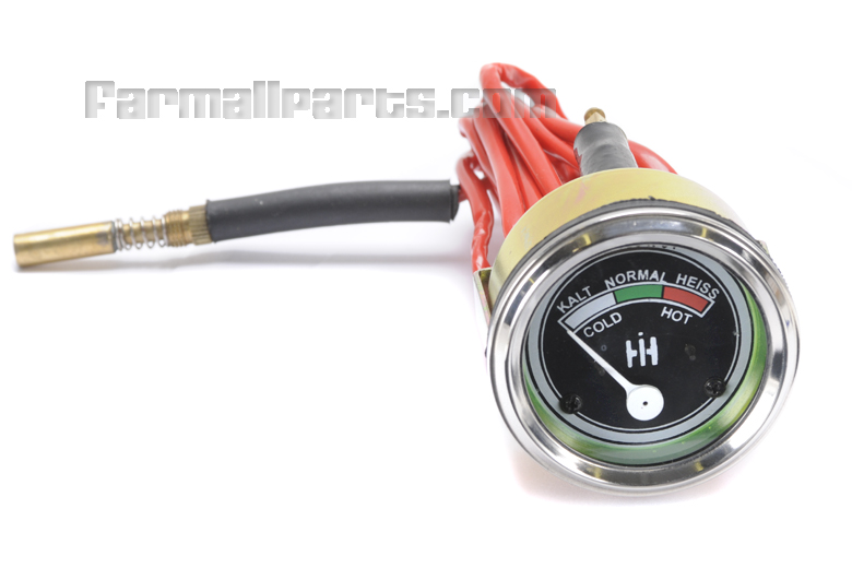 Temperature Gauge for IH McCormick Diesel Tractor D219, D217, D215, D214, D212   D326, D324, D322, D320,   D440, D439, D438, D436, D432, D430- German Language