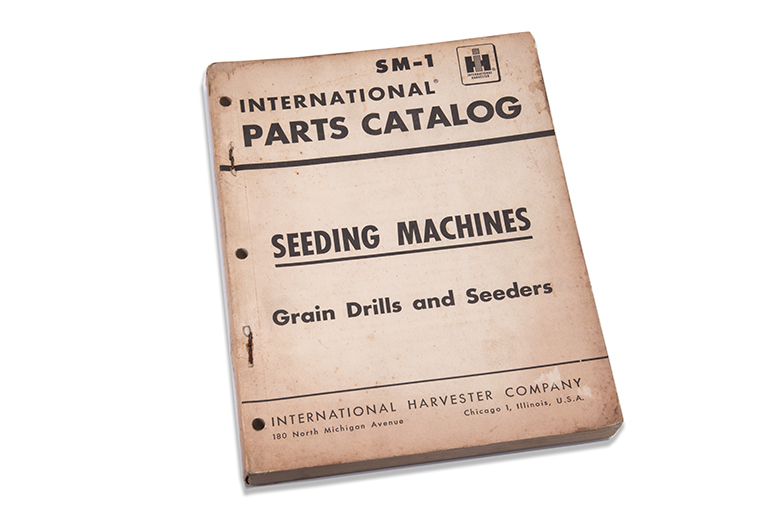 SM-1 Seeding Machine Parts catalog