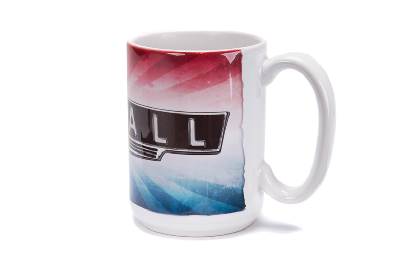 Red White and Blue - Front plate logo - Farmall Mug