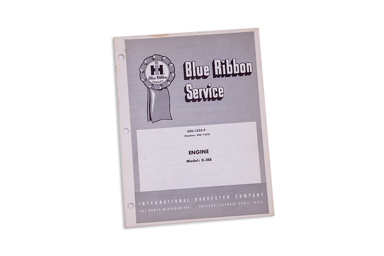 Blue Ribbon service Engine D-188