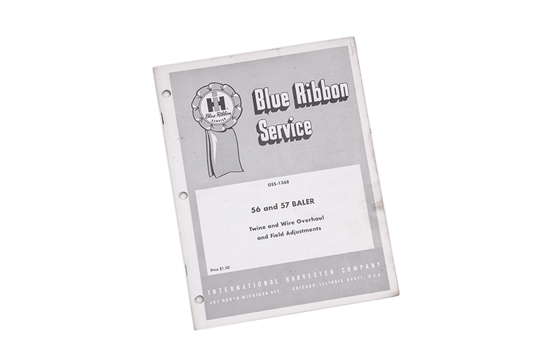 Blue Ribbon Service Baler manual