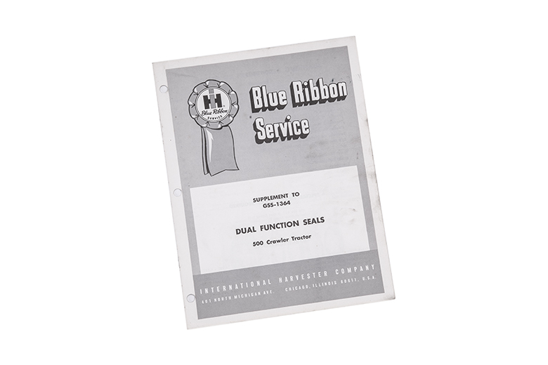 Blue Ribbon Service Dual Function Seals tractor
