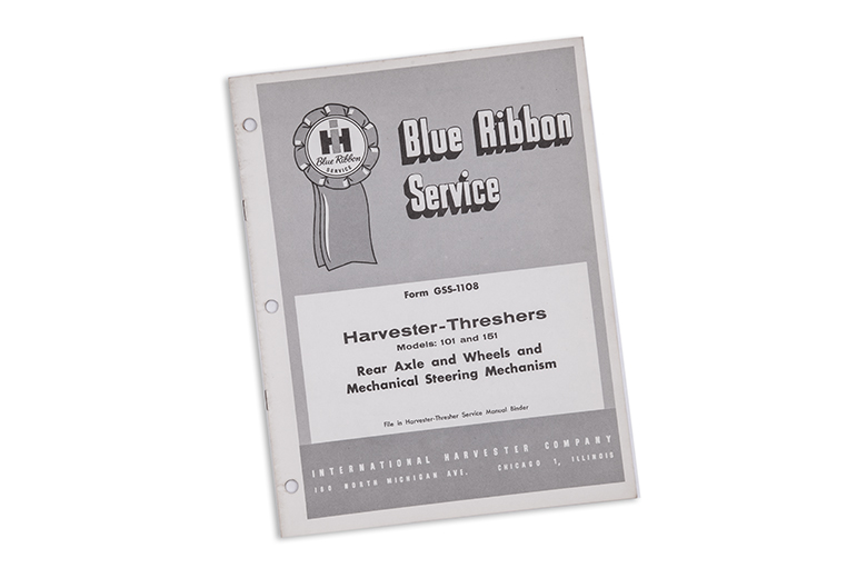 Blue Ribbon Service manual for International Platform Lift and Propulsion Drive