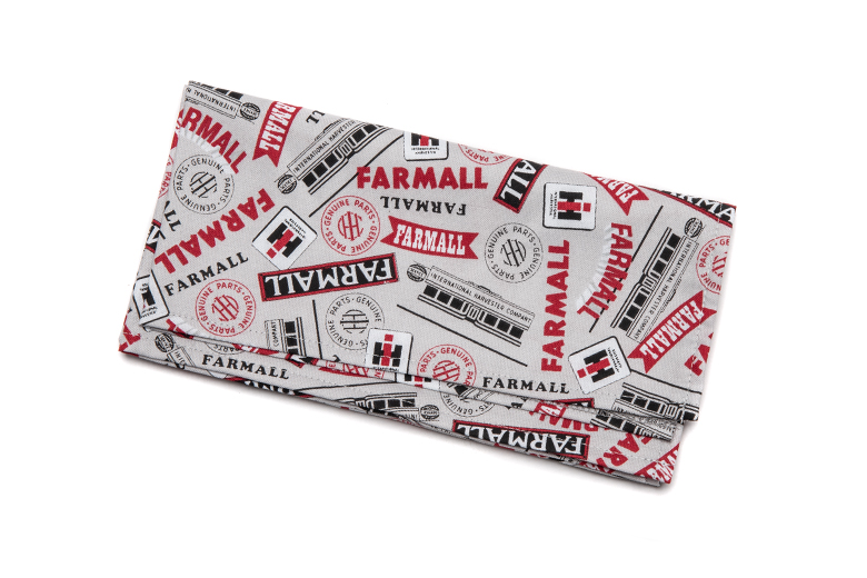 IH Farmall Logo Collage Bandana Gray