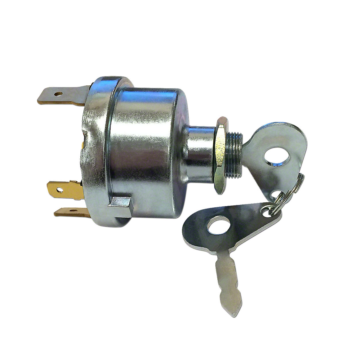 International Harvester Ignition Switch with six prongs and two keys.