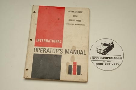Operators Manual - 3450 Round Baler