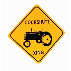 Cockshutt Xing Sign
