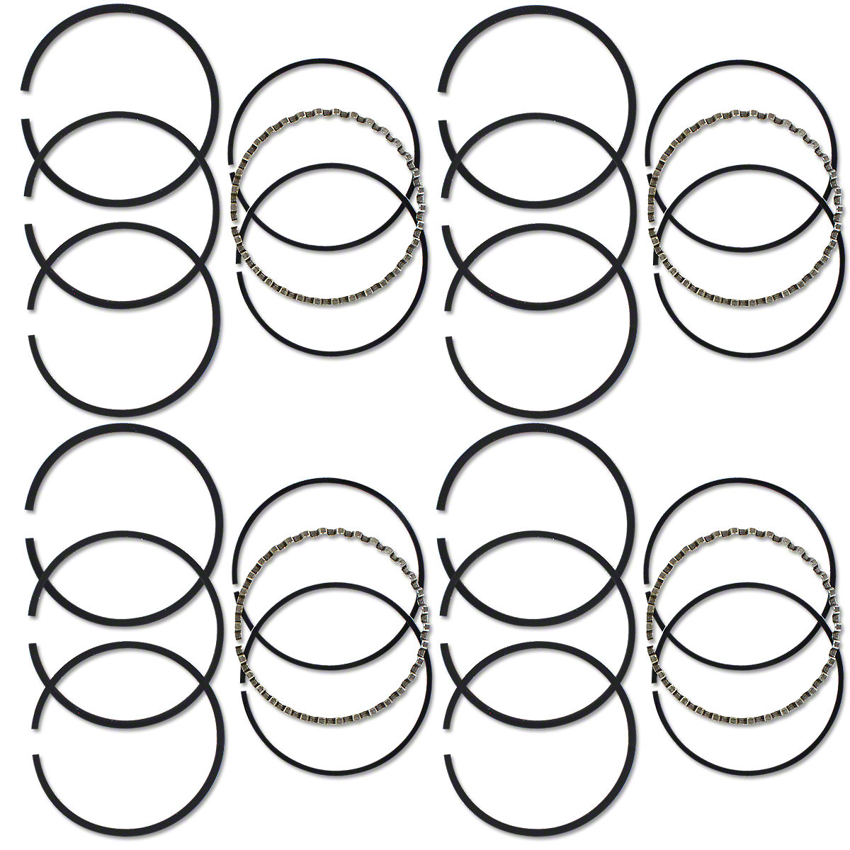 Piston Ring Set 4-Cylinder