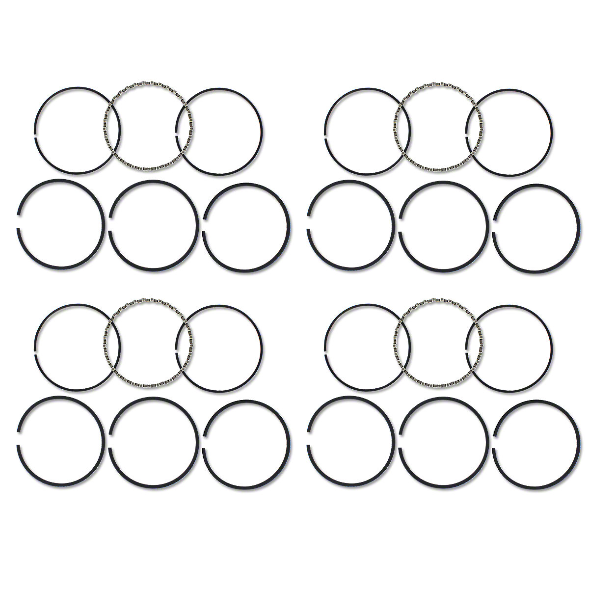 Piston Ring Set 4-Cylinder