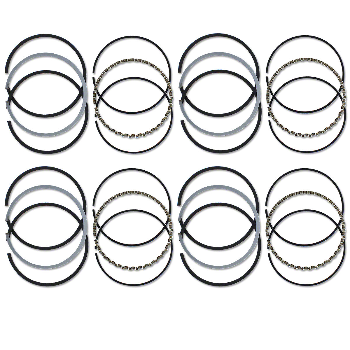 Piston Ring Set 4-Cylinder