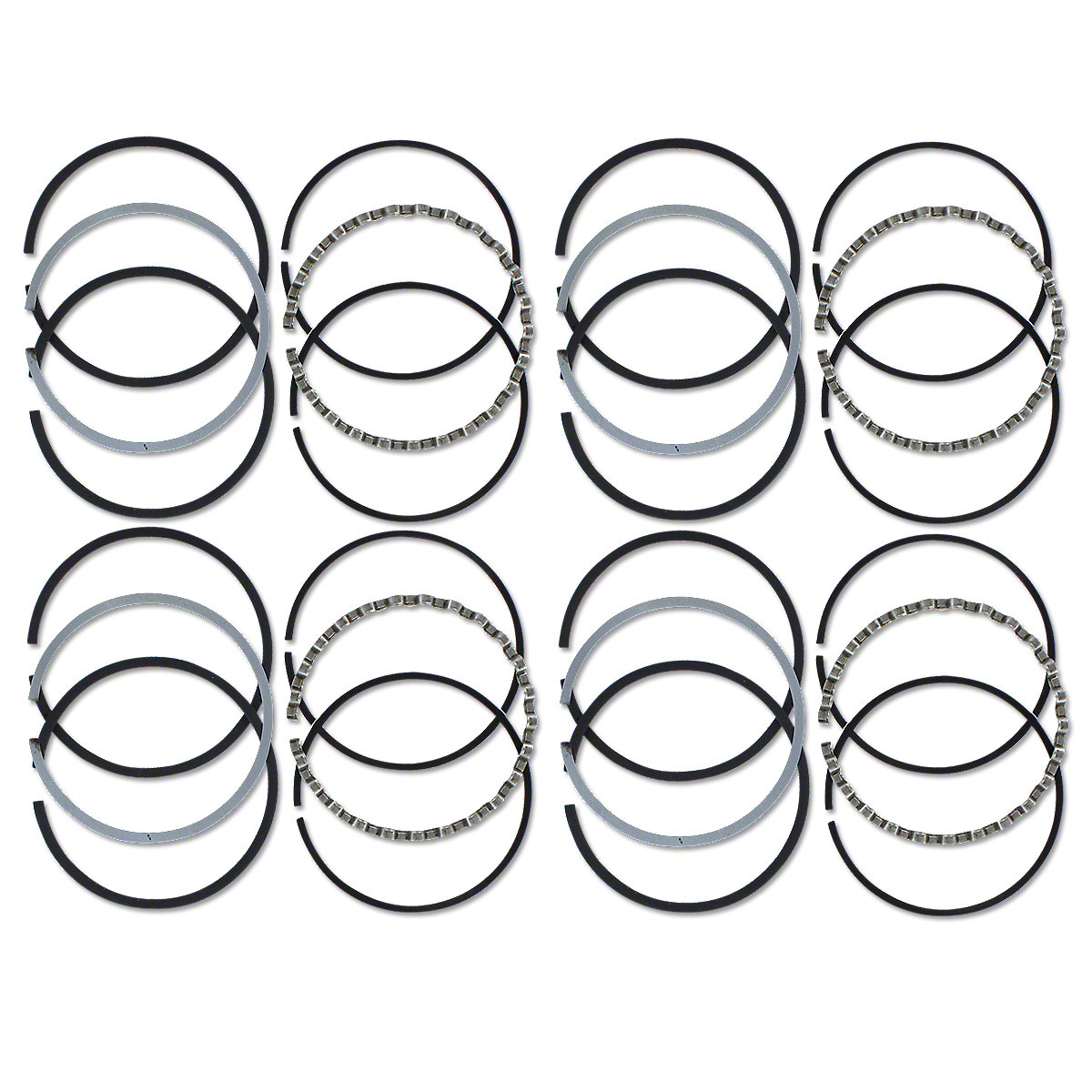 Piston Ring Set 4-Cylinder