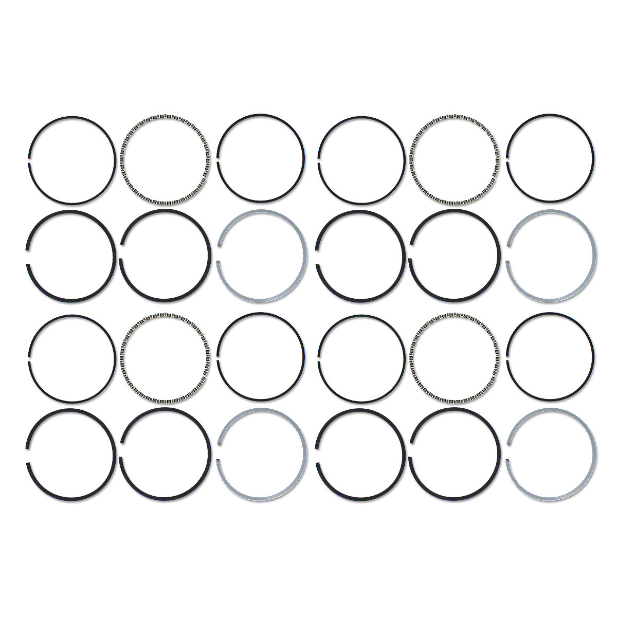 Piston Ring Set 4-Cylinder