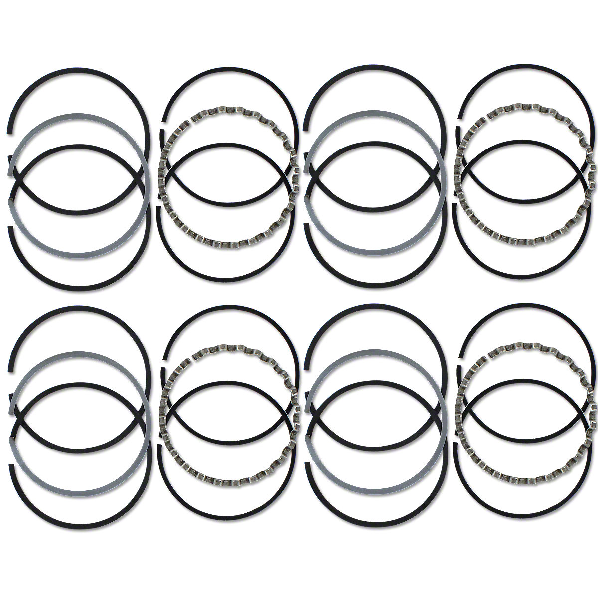 Piston Ring Set 4-Cylinder