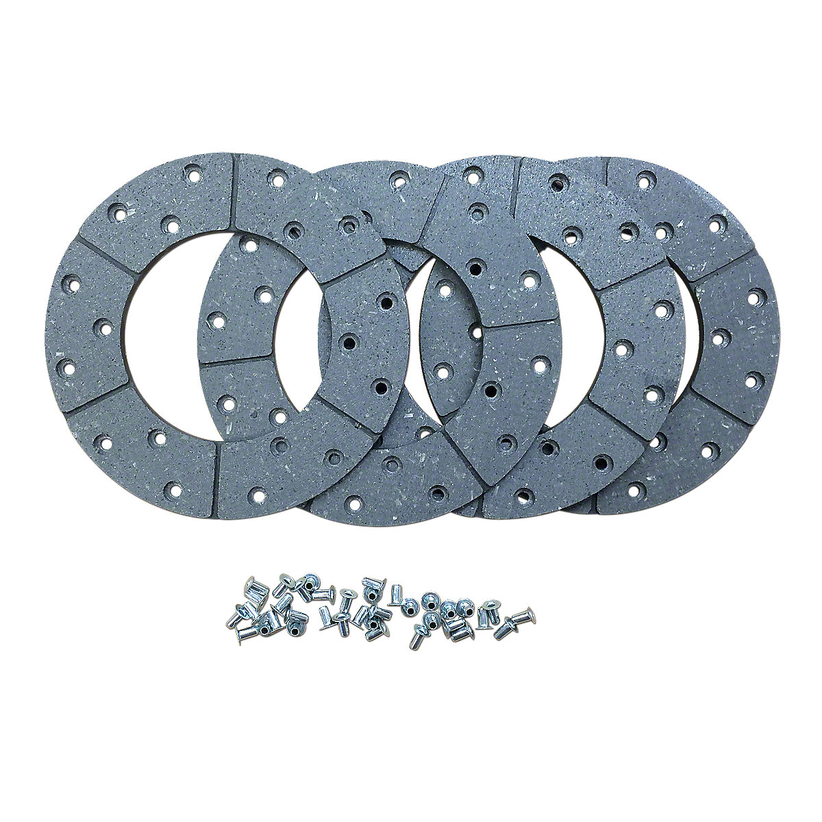 Disc Brake Linings with Rivets - 433