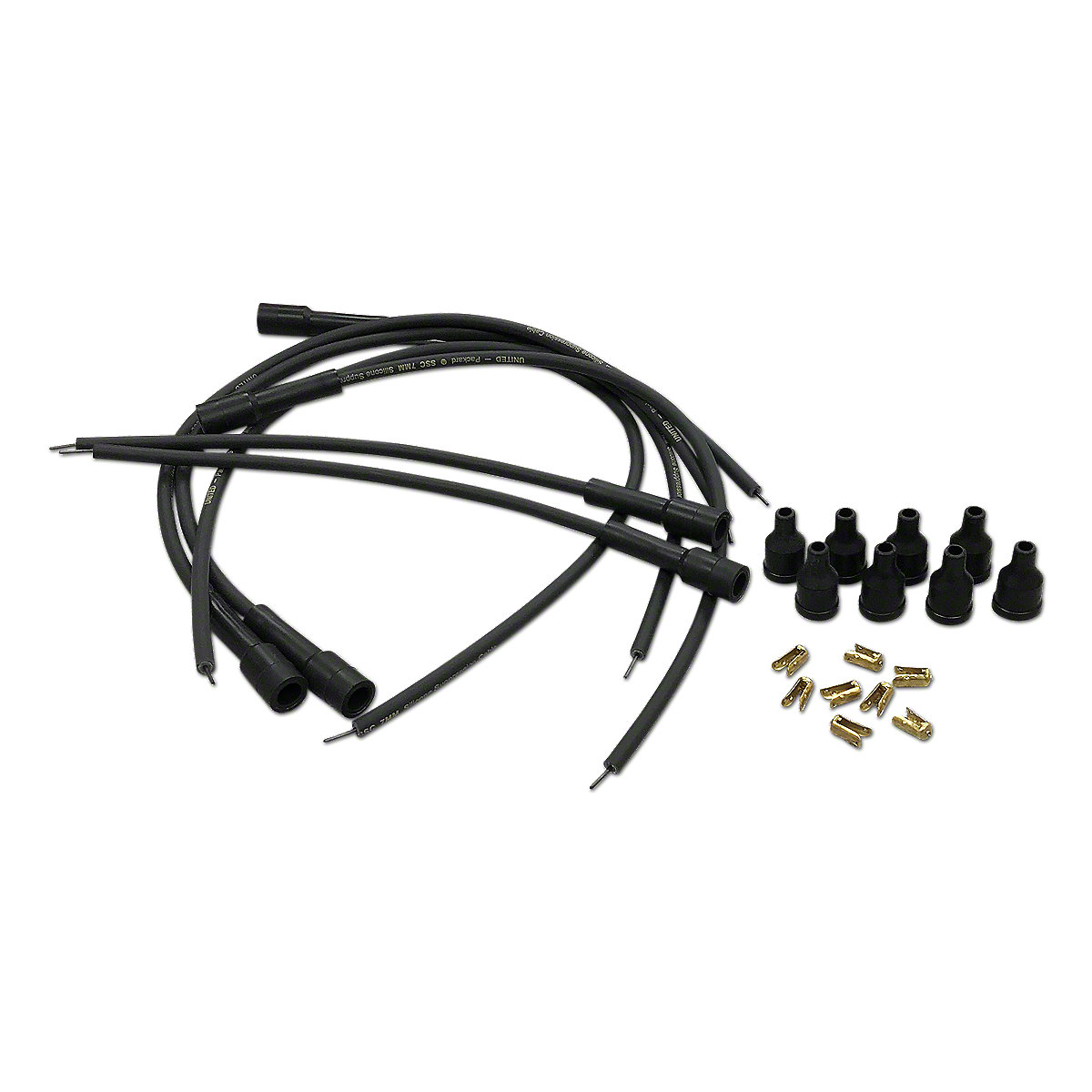 Spark Plug Wiring Set with straight boots, 6-cyl. - Hydro 70		 Hydro 86		 460		 560		 606		 656		 660		 666		 686		 706		 756		 766		 806		 826		 856