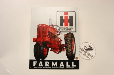 Farmall Tractor Sign