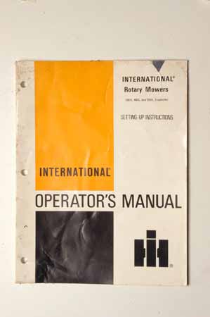 Rotary Mowers Operators Manual