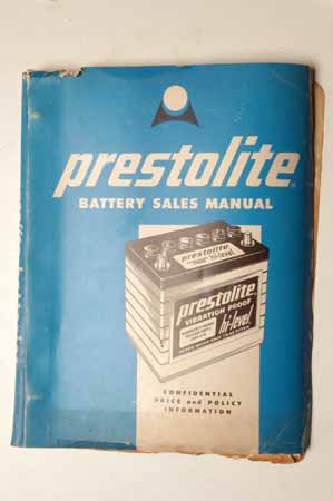 Prestolite Battery Sales Manual