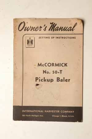 McCormick No.50T Pickup Baler