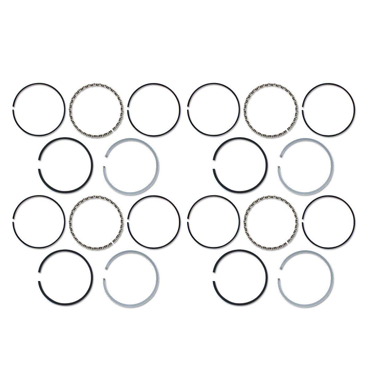 Piston Ring Set 4-Cylinder