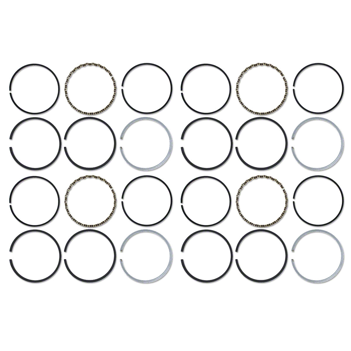 Piston Ring Set 4-Cylinder