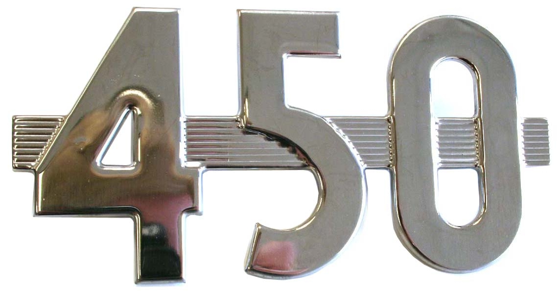 450 Side Emblem
