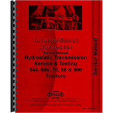 656 Hydro Transmission Service Manual