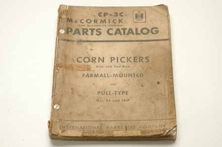 CP-3C Corn Pickers Parts Catalog