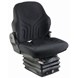 Grammer Mid Back Seat, Black Fabric w/ Air Suspension