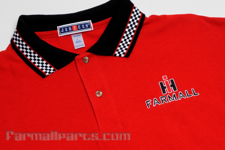 red golf shirts mens